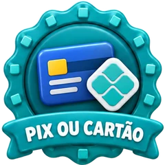 Pix ou cartão